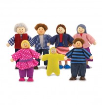 Family Wooden Doll Set